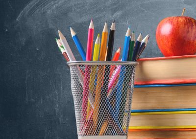 Primary school blackboard